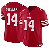 Men & Women & Youth San Francisco 49ers #14 Tanner Mordecai Red 2025 F.U.S.E. Vapor Untouchable Limited Stitched Jersey,baseball caps,new era cap wholesale,wholesale hats